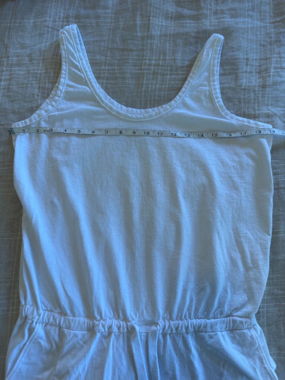 Frank & Eileen Jumpsuit in White - Picture 10 of 13